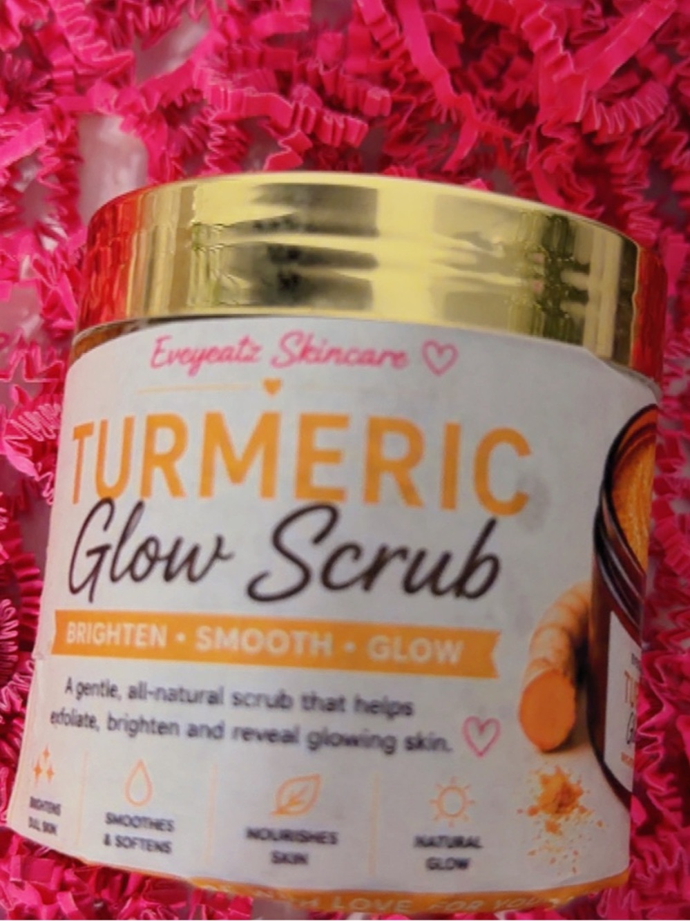 Turmeric Glow Scrub - Brighten Smooth Glow